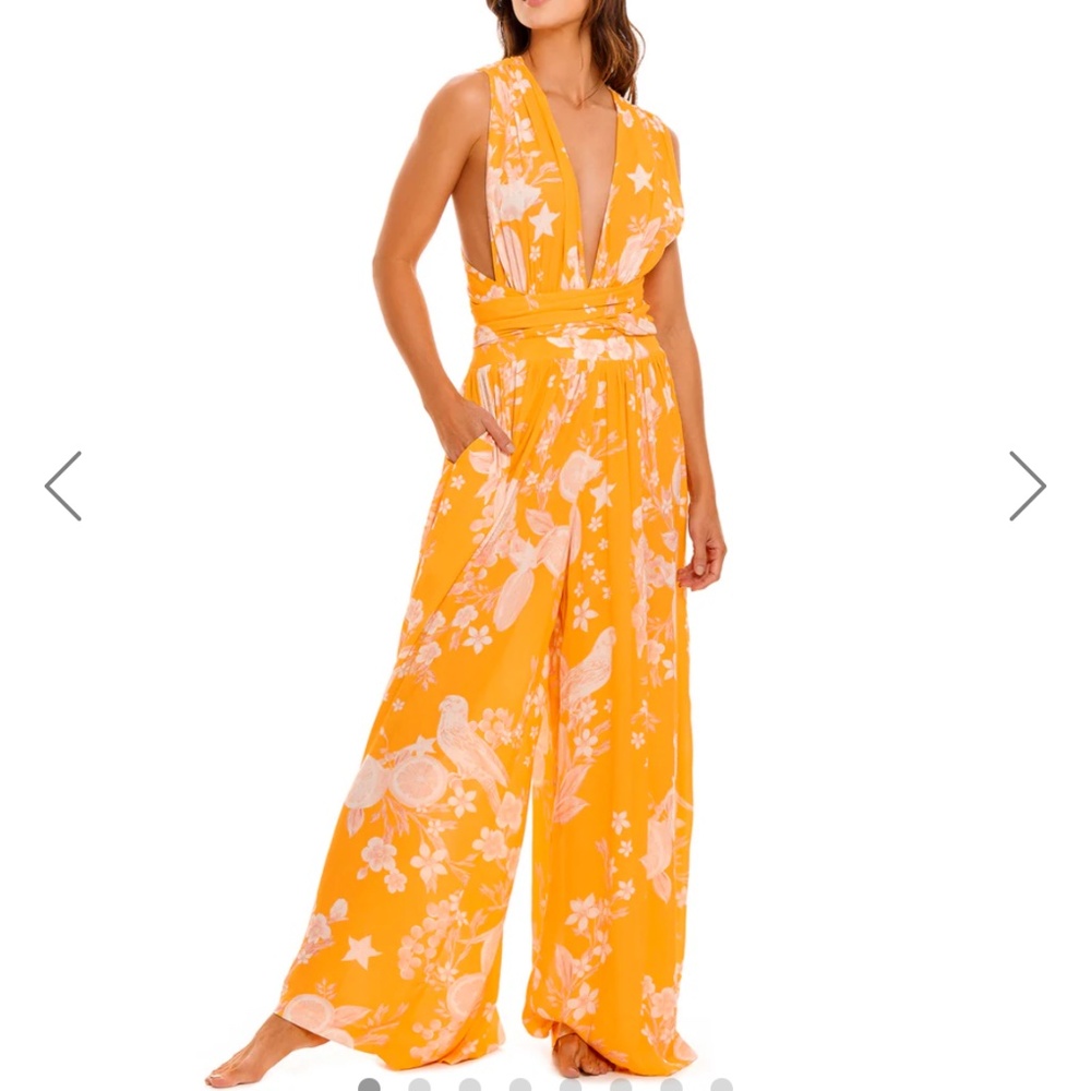 NWT Agua Bendita Florence Multi-Way Wear Jumpsuit